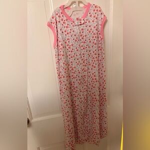 Hudson Baby Pink Floral Sleep Sack